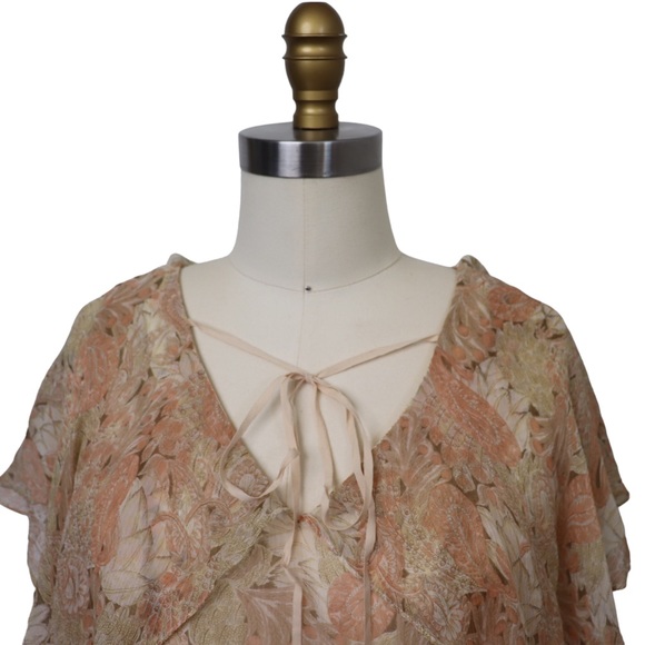 By Malene Birger Romantic Silk Chiffon Dress - Picture 3 of 12